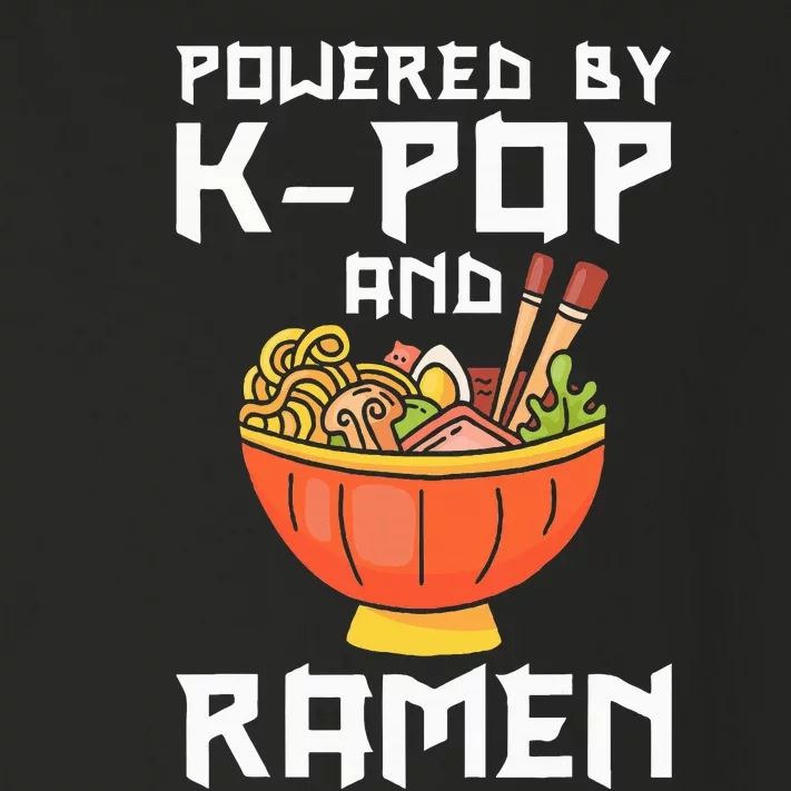 Powered By Kpop And Ra Kpop Merch Merchandise Toddler Long Sleeve Shirt