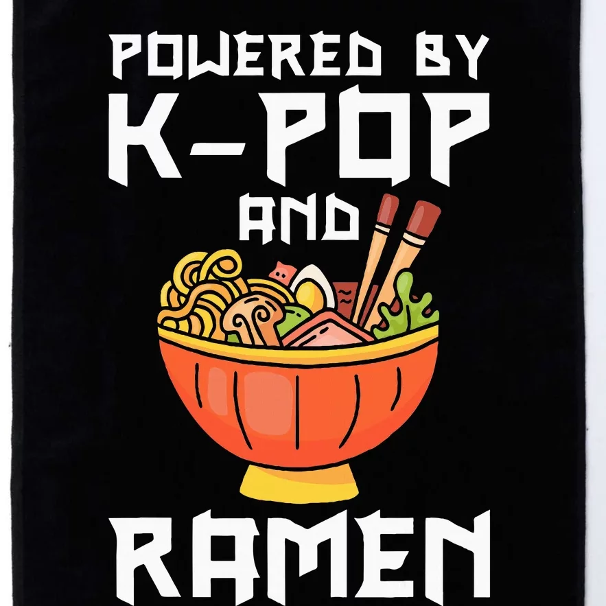 Powered By Kpop And Ra Kpop Merch Merchandise Platinum Collection Golf Towel