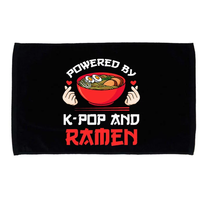 Powered by Kpop and Ra Kpop Merch Merchandise Gift Microfiber Hand Towel