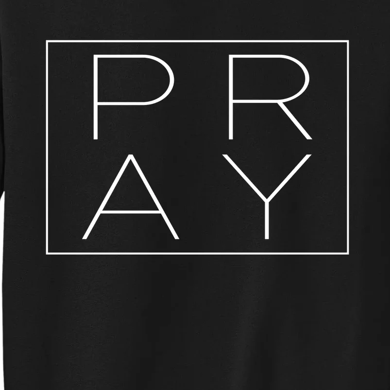 Pray Boxed Logo Sweatshirt