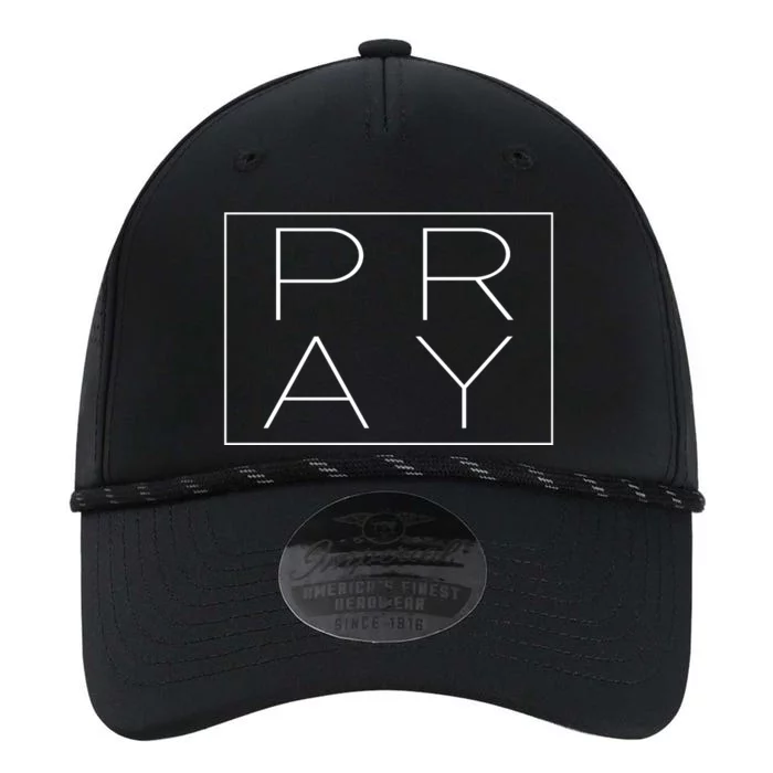 Pray Boxed Logo Performance The Dyno Cap