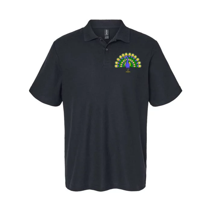 Peacock Bird Love Peacock Birds Peacock Lover Softstyle Adult Sport Polo