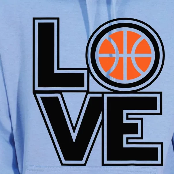 Player Basketball Love Heart Apparel Funny Valentines Day Unisex Surf Hoodie