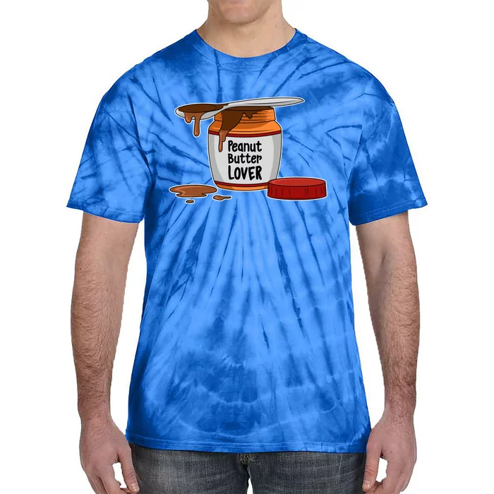 Peanut Butter Lover Costume Peanut Butter Cute Gift Tie-Dye T-Shirt