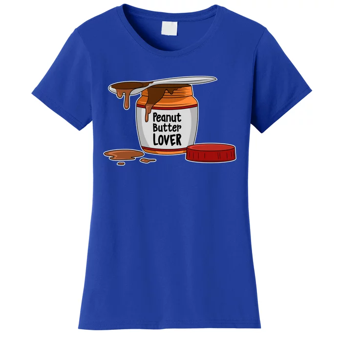 Peanut Butter Lover Costume Peanut Butter Cute Gift Women's T-Shirt