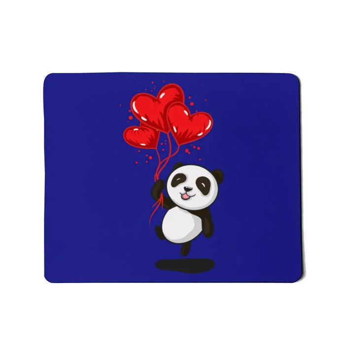 Panda Bear Love Valentines Day Meaningful Gift Mousepad