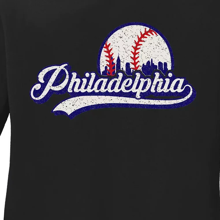 P.Hilly Baseball Lovers Ladies Long Sleeve Shirt