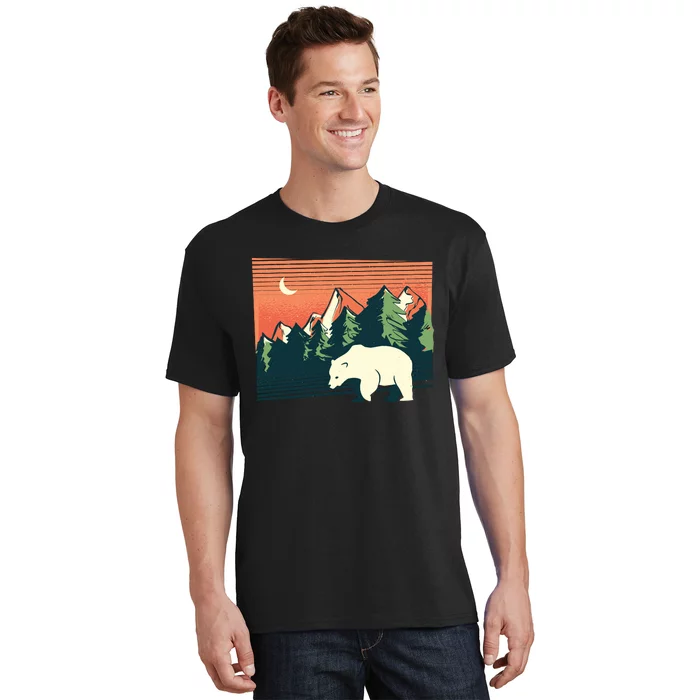 Polar Bear Landscape T-Shirt