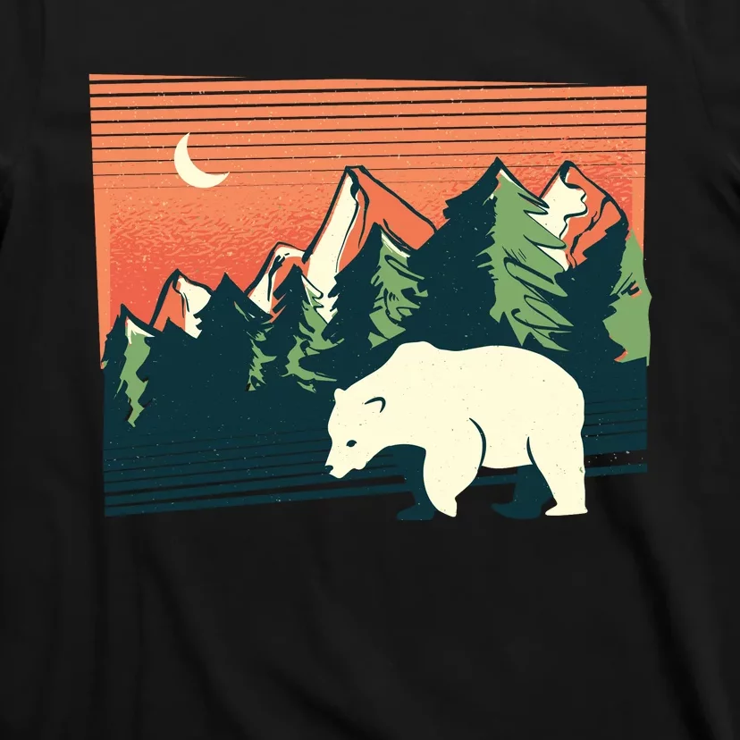 Polar Bear Landscape T-Shirt