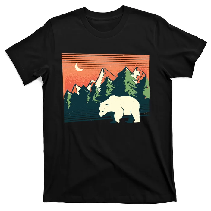 Polar Bear Landscape T-Shirt