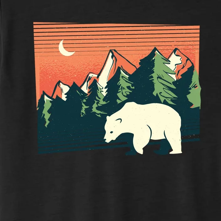 Polar Bear Landscape ChromaSoft Performance T-Shirt