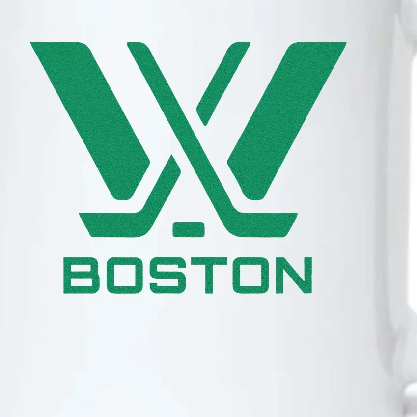 Pwhl Boston Logo Black Color Changing Mug