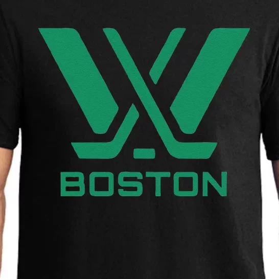 Pwhl Boston Logo Pajama Set