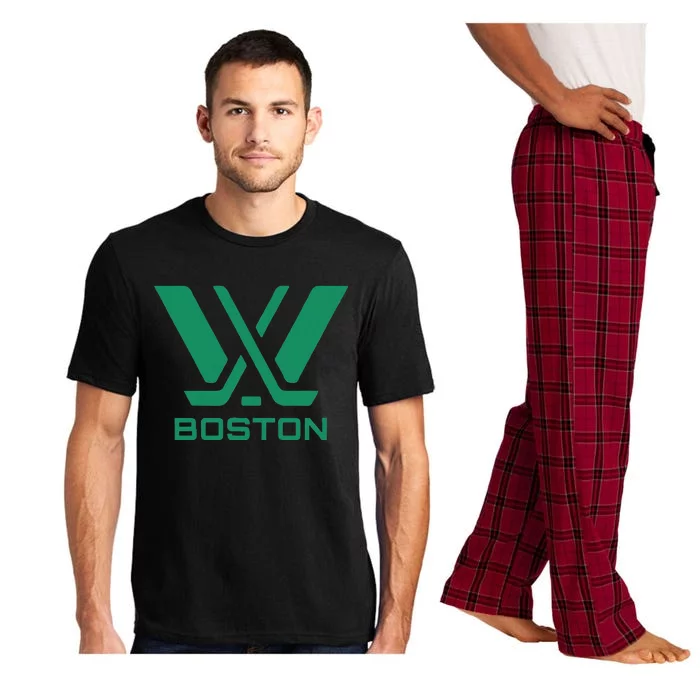 Pwhl Boston Logo Pajama Set