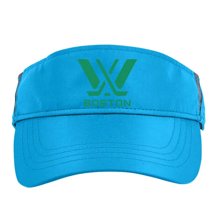 Pwhl Boston Logo Adult Drive Performance Visor