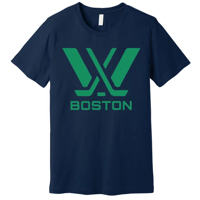 Pwhl Boston Logo Premium T-Shirt