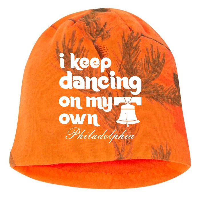 Philly Baseball Lovers Fans Keep I Keep Dancing On My Own Kati - Camo Knit Beanie