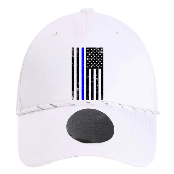 Police Blue Line American Flag Performance The Dyno Cap