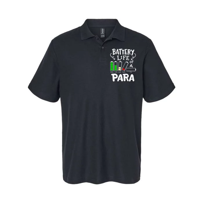 Para Battery Life Of A Para Softstyle Adult Sport Polo