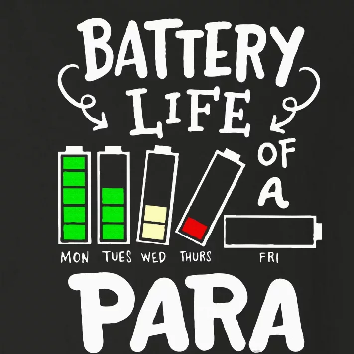 Para Battery Life Of A Para Toddler Long Sleeve Shirt