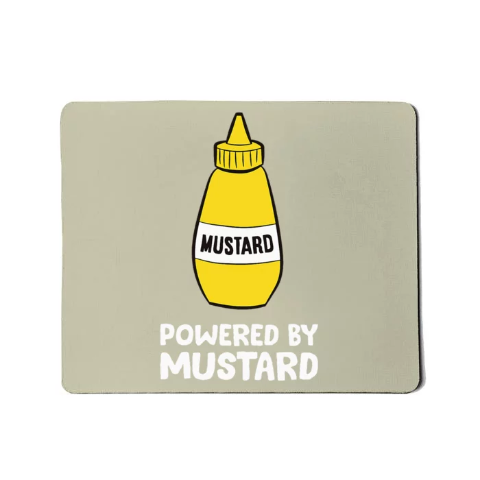 Powered By Mustard Mousepad