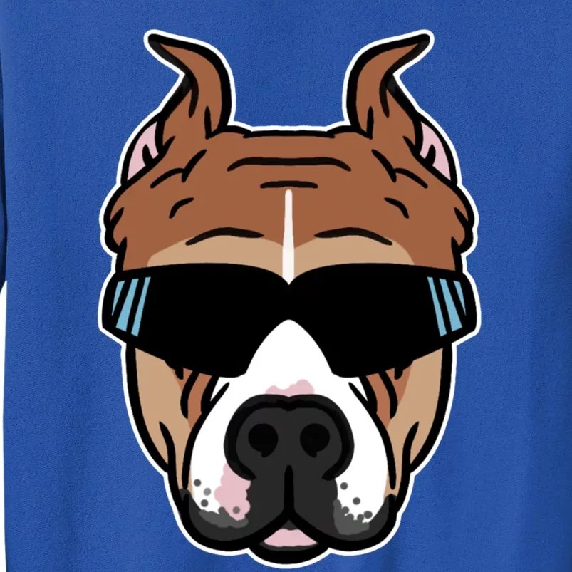 Pit Bull Mix Stud Gift Tall Sweatshirt