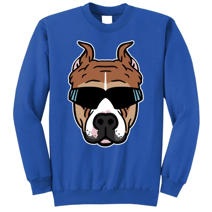 Pit Bull Mix Stud Gift Tall Sweatshirt