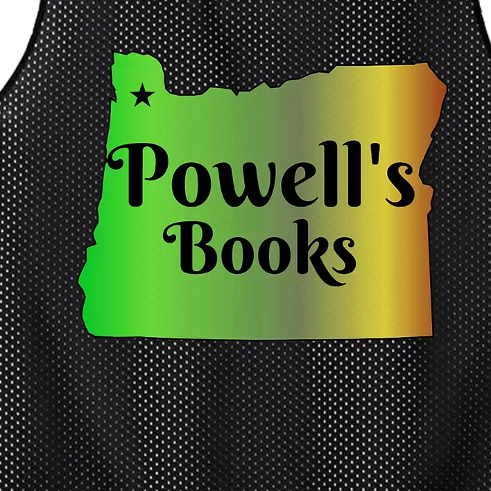 Powell's Books Mine Debbie Tee Mesh Reversible Basketball Jersey Tank