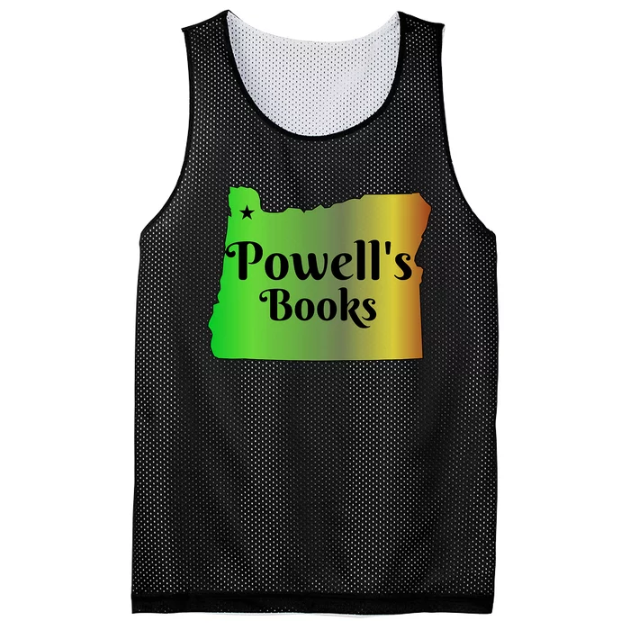 Powell's Books Mine Debbie Tee Mesh Reversible Basketball Jersey Tank