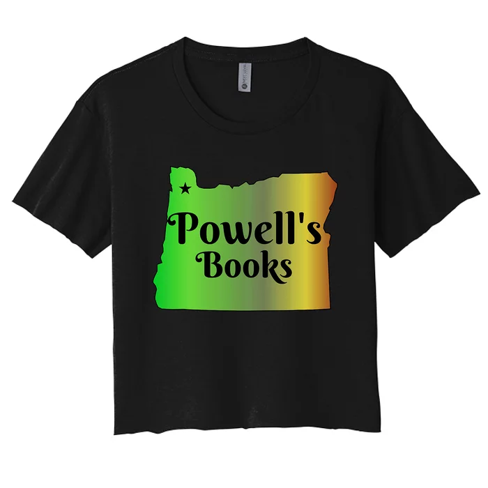 Powell's Books Mine Debbie Tee Women's Crop Top Tee