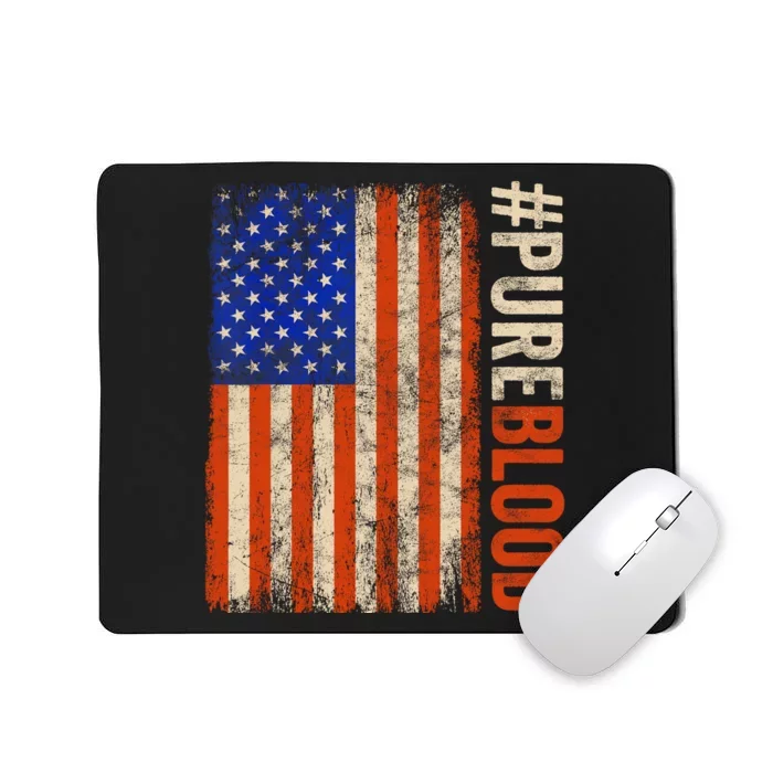 Pure Blood Movement #Pureblood Freedom American Mousepad