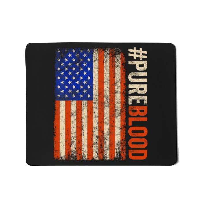 Pure Blood Movement #Pureblood Freedom American Mousepad