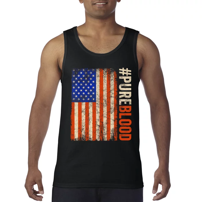 Pure Blood Movement #Pureblood Freedom American Tank Top