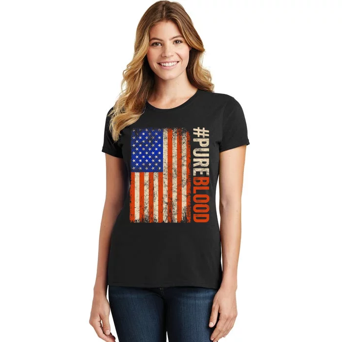 Pure Blood Movement #Pureblood Freedom American Women's T-Shirt