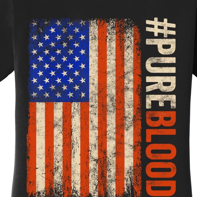 Pure Blood Movement #Pureblood Freedom American Women's T-Shirt