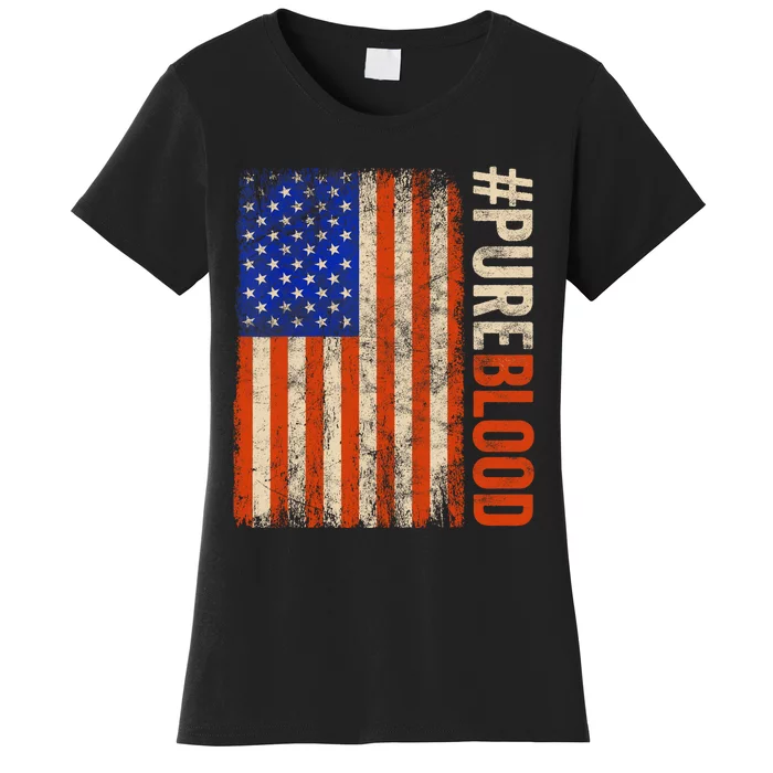 Pure Blood Movement #Pureblood Freedom American Women's T-Shirt