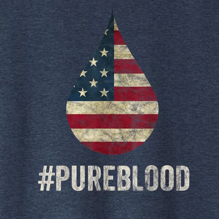 Pure Blood Movement #Pureblood Freedom Women's Crop Top Tee