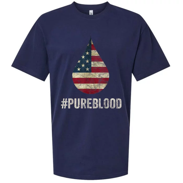 Pure Blood Movement #Pureblood Freedom Sueded Cloud Jersey T-Shirt