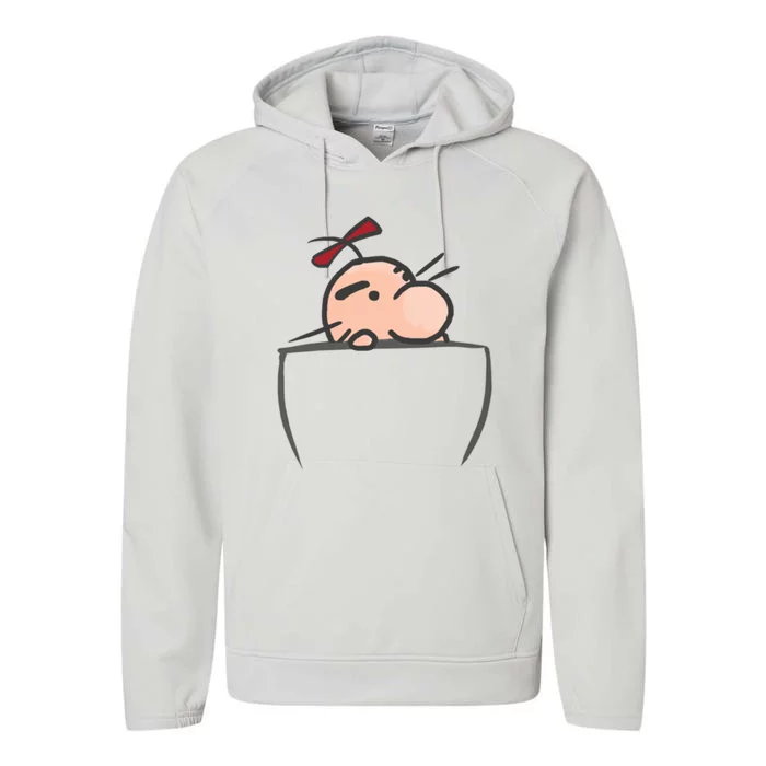 Pocket Buddies Mr Saturn Performance Fleece Hoodie