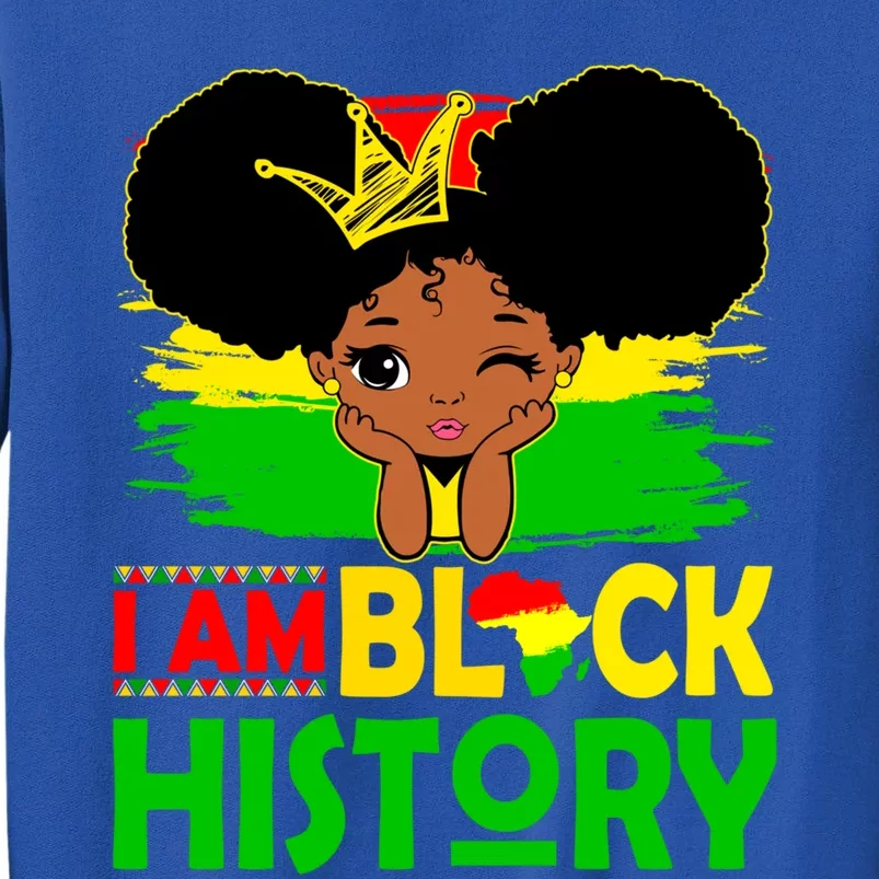 Proud Black Melanin I Am Black History Month Juneteenth Gift Sweatshirt