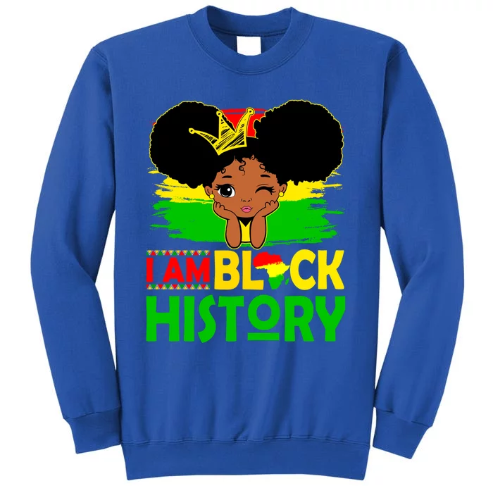 Proud Black Melanin I Am Black History Month Juneteenth Gift Sweatshirt