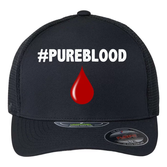 Pure Blood Movement Flexfit Unipanel Trucker Cap