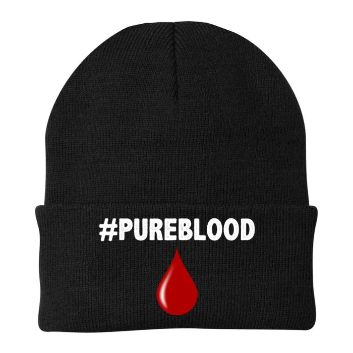 Pure Blood Movement Knit Cap Winter Beanie