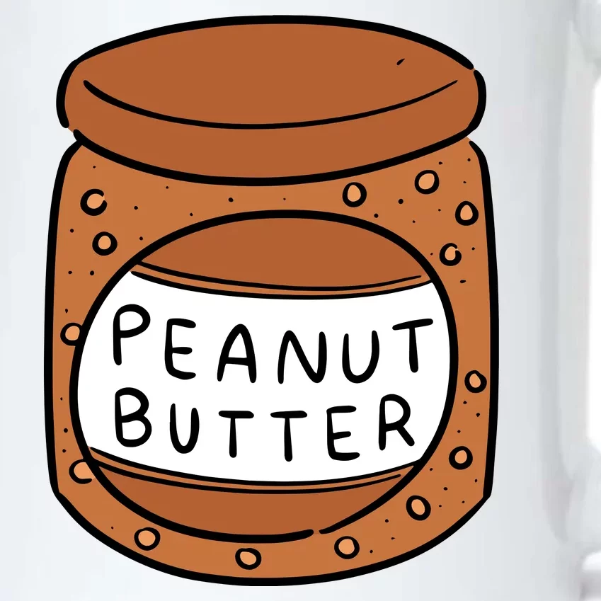 Peanut Butter Matching Black Color Changing Mug