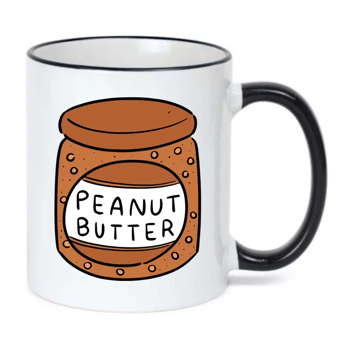 Peanut Butter Matching Black Color Changing Mug