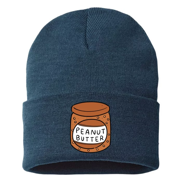 Peanut Butter Matching Sustainable Knit Beanie