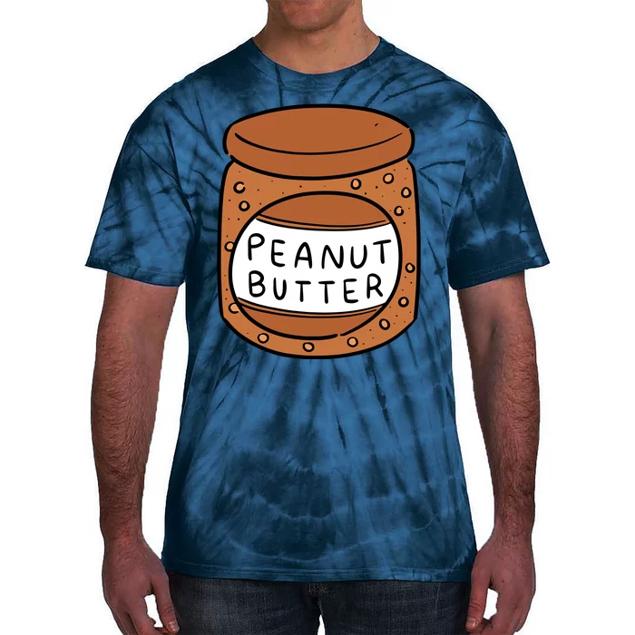 Peanut Butter Matching Tie-Dye T-Shirt