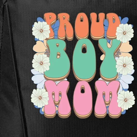 Proud Boy Mom City Backpack