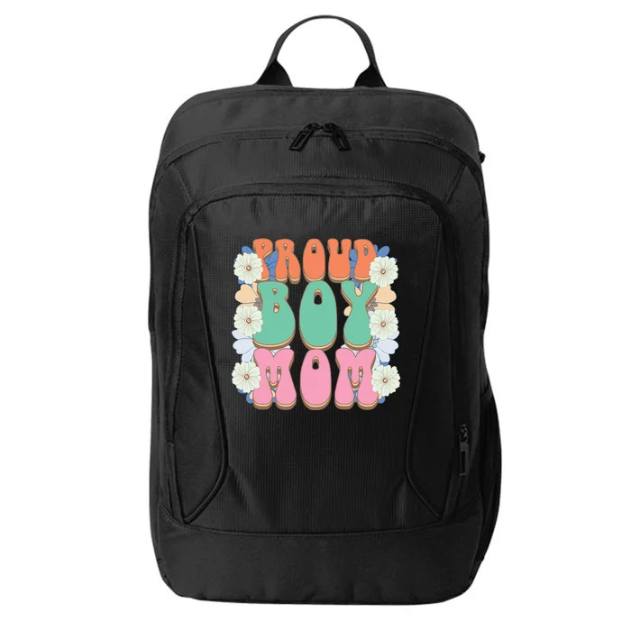 Proud Boy Mom City Backpack