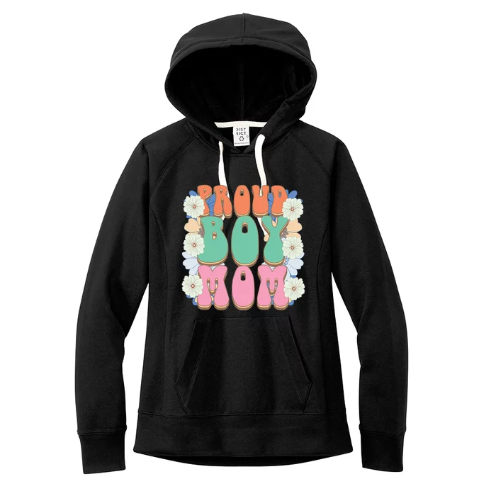 Proud Boy Mom Women's Fleece Hoodie